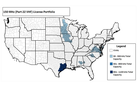 150 MHz (Part 22 VHF)