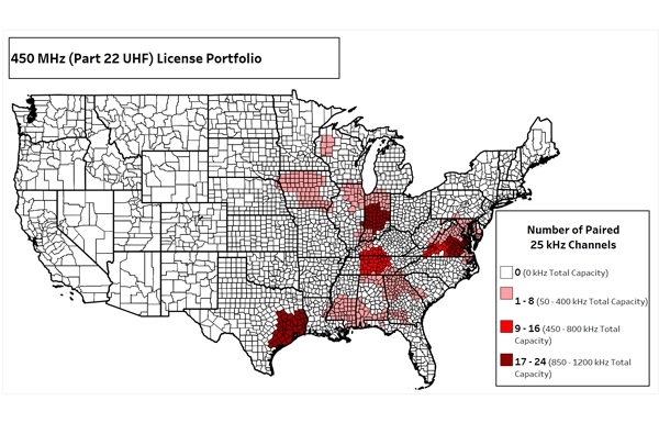 450 MHz (Part 22 UHF)