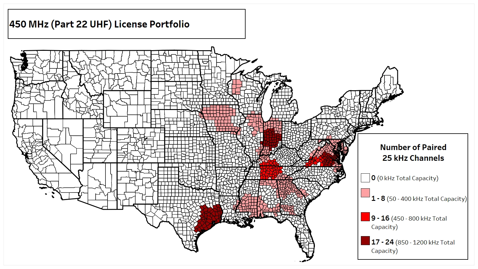 450 MHz (Part 22 UHF)