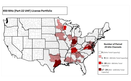 450 MHz (Part 22 UHF)
