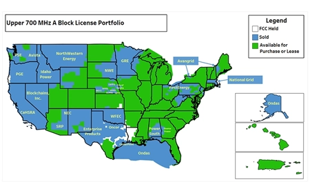 Upper 700 MHz A Block